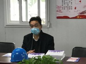 市建設(shè)局黨委書記、局長戴健赴房總集團(tuán)市北32#地塊視察復(fù)工復(fù)產(chǎn)安